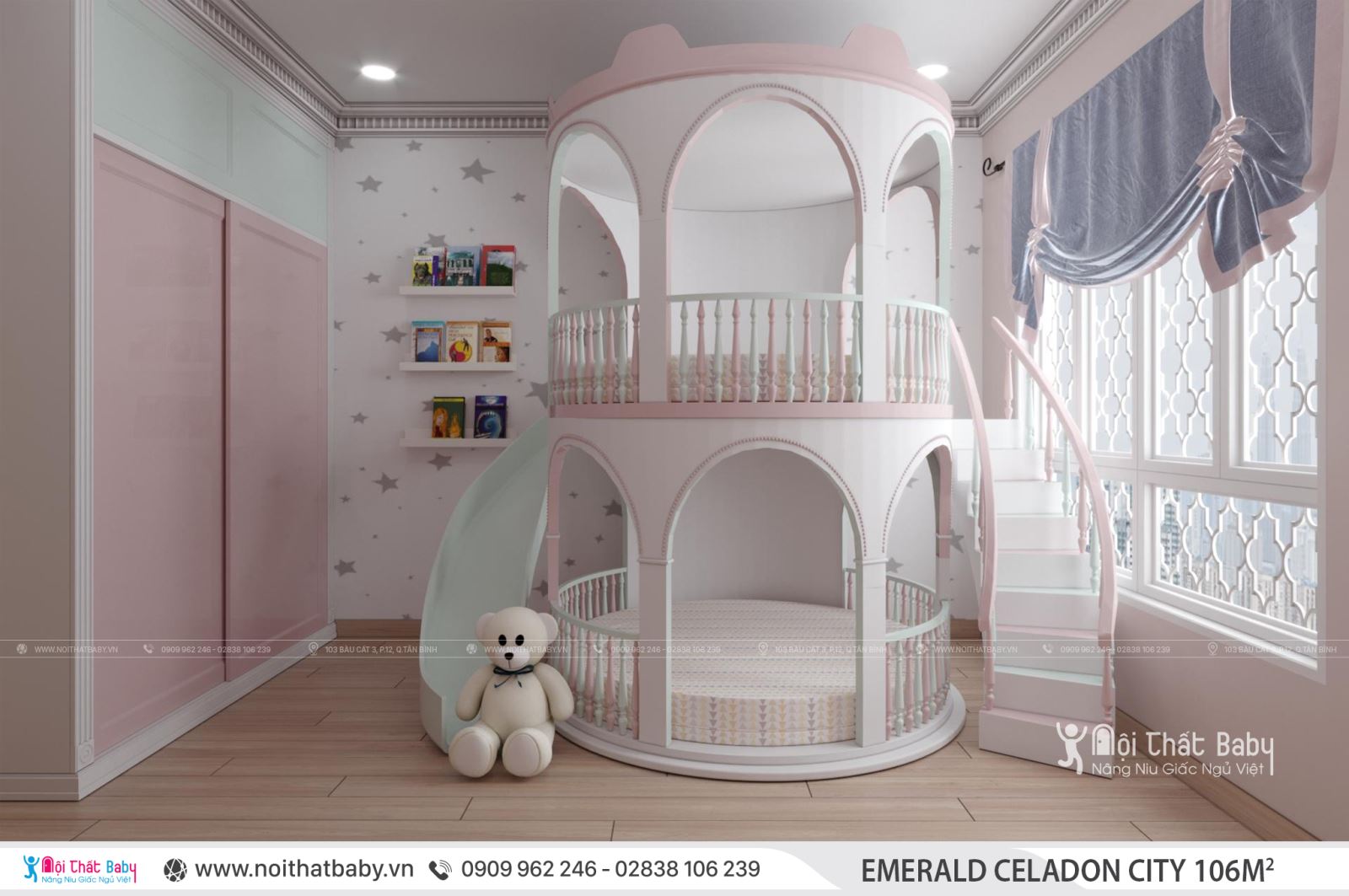 Tổng hợp các mẫu thiết kế nội thất Chung cư Emerald Celadon City